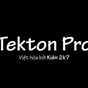 Font việt hóa Tekton Pro