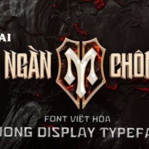 Font Việt hóa Xuong Display Typeface – Anh trai vượt ngàn chông gai 2024