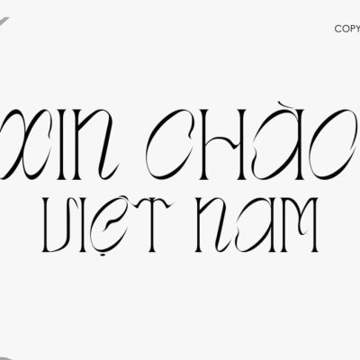 Font Tiếng Việt Deconstructed