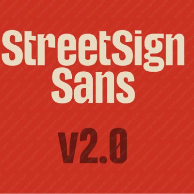 Font Tiếng Việt BD StreetSign Sans (StreetSign Sans 2.0 )