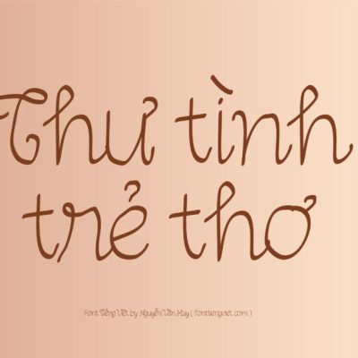 Font tiếng Việt 1FTV chuot tu do ( Demo )