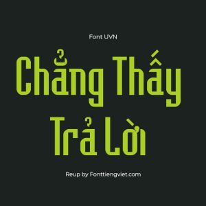 Font Việt Hóa UVN Hai Ba Trung