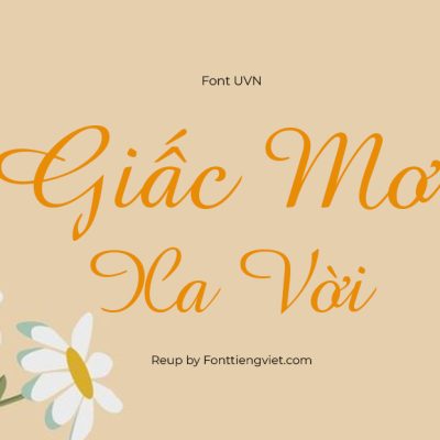 Font Việt Hóa UVN Mua Thu