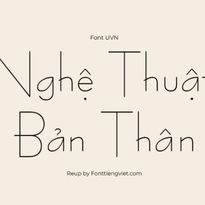 Font Việt Hóa UVN Thoi Dai 1
