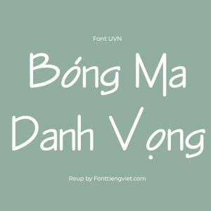 Font Việt Hóa UVN Thoi Dai 2