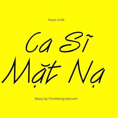 Font Việt Hóa UVN Vien Du
