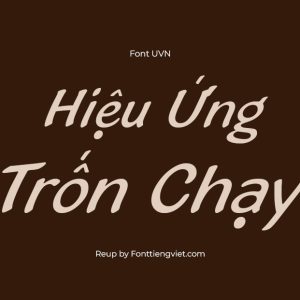 Font Việt Hóa UVN Vung Tau