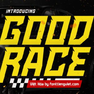 Font Việt hóa 1FTV Goodrace
