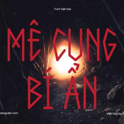 Font Việt hóa 1FTV Methrock