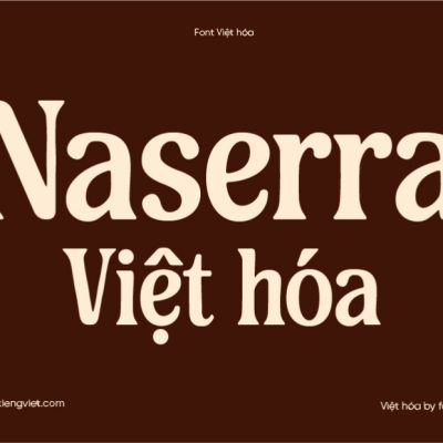 Font Việt hóa 1FTV Naserra