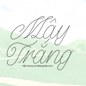 Font Việt hóa 1FTV Pencerio