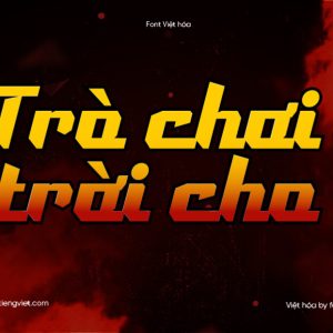 Font Việt hóa 1FTV Racing Games