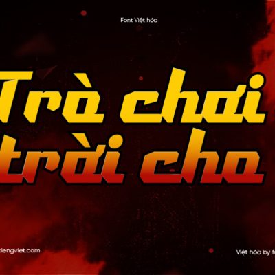 Font Việt hóa 1FTV Racing Games