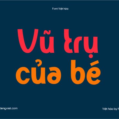 Font Việt hóa 1FTV Round Rope