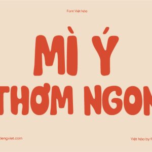 Font Việt hóa 1FTV VIP Got Love