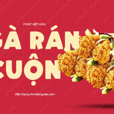 Font Việt hóa 1FTV VIP Hamberger