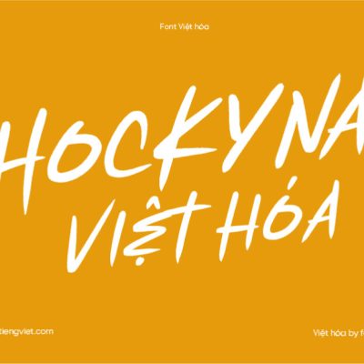 Font Việt hóa 1FTV VIP Hockyna