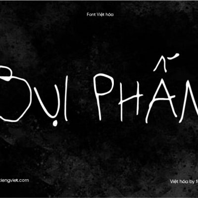 Font Việt hóa 1FTV VIP Leo Hates School – Phấn