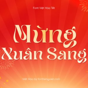 Font Việt hóa 1FTV VIP Meqanor – Font tết
