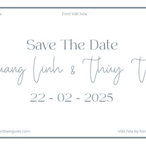 Font Việt hóa 1FTV VIP Miya Wayne