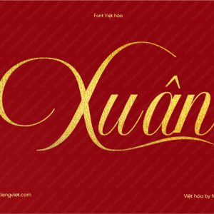 Font Việt hóa 1FTV VIP Nathalia – Font Việt hóa tết