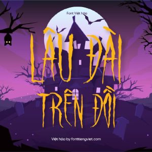 Font Việt hóa 1FTV VIP Raven Song – Font Halloween