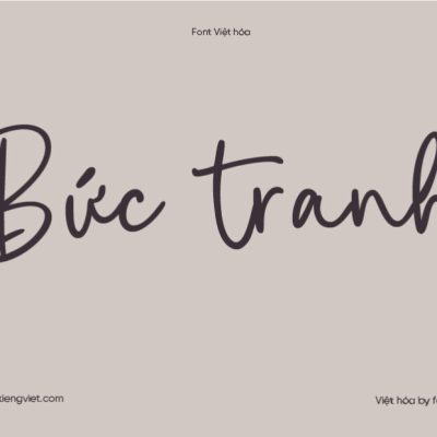 Font Việt hóa 1FTV VIP Ringchest