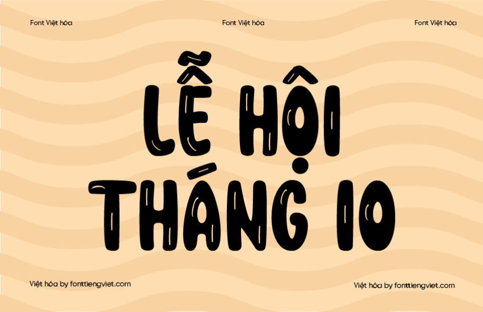 Font Việt hóa 1FTV VIP Spooky Misteri