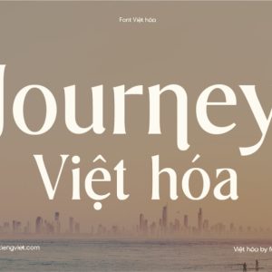 Font Việt hóa 1FTV VIP SS Journey