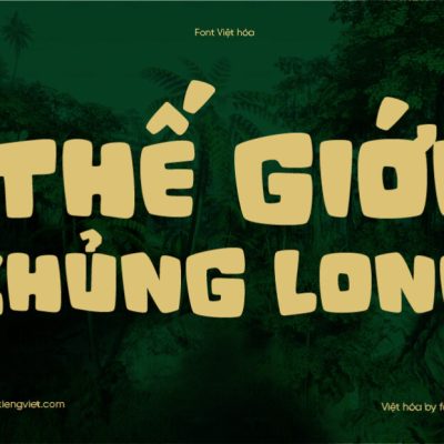 Font Việt hóa 1FTV VIP Spenbeb