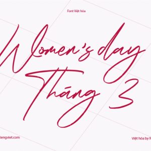 Font Việt hóa 1FTV VIP Sweets Holly