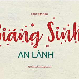 Font Việt hóa 1FTV VIP The Perfect Christmas – Giáng sinh