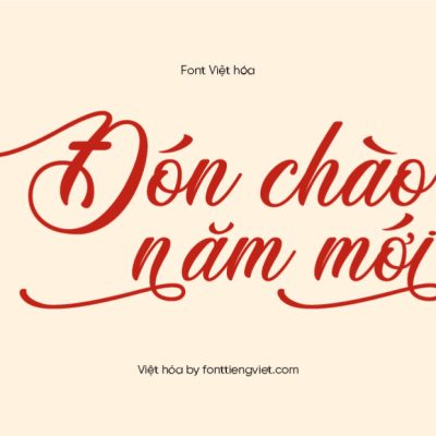 Font Việt hóa 1FTV VIP Weather Sunday – Tết