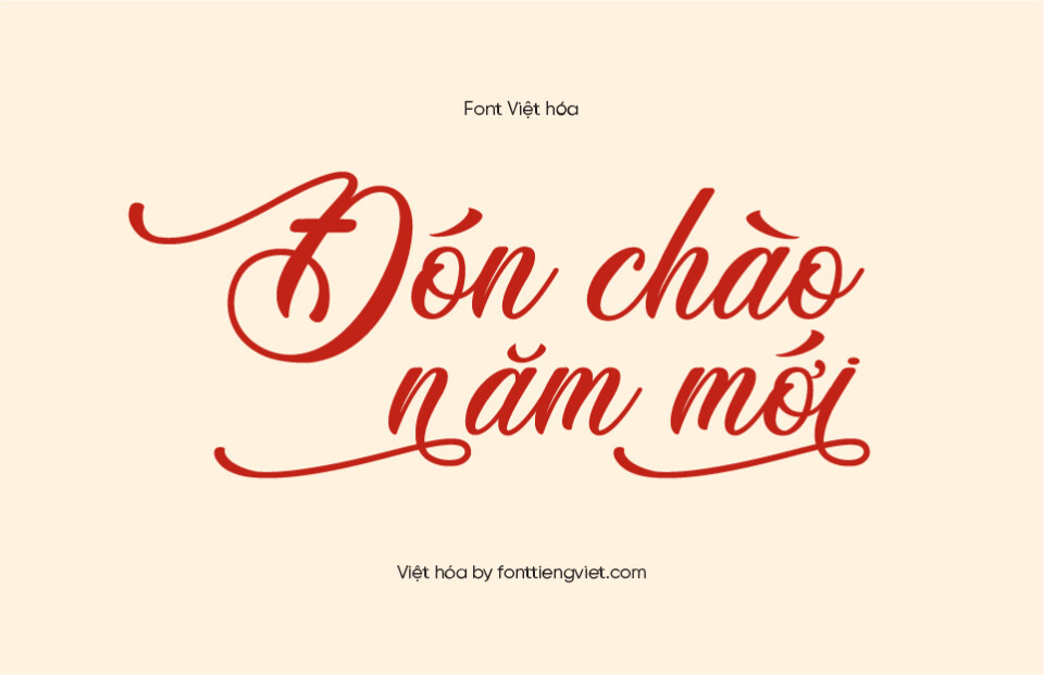 Font Việt hóa 1FTV VIP Weather Sunday – Tết