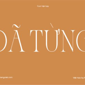 Font Việt hóa 1FTV VIP Zaslia