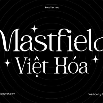 Font Việt hóa 1FTV VIP Mastfield