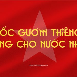 Font tiếng Việt Patriot