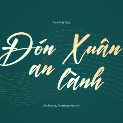 Font Việt hóa 1FTV VIP Dita & Rusta – Tết