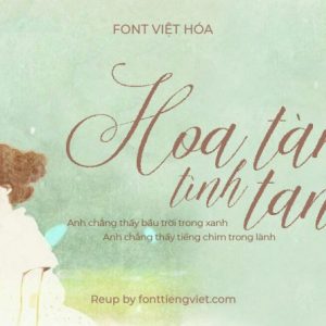 Font việt hóa FS Amelia Script