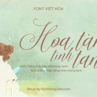 Font việt hóa FS Amelia Script