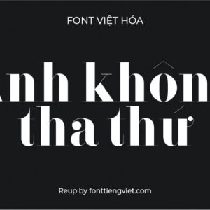 Font việt hóa FS Bella
