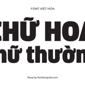 Font việt hóa FS ClanPro-NarrowUltra