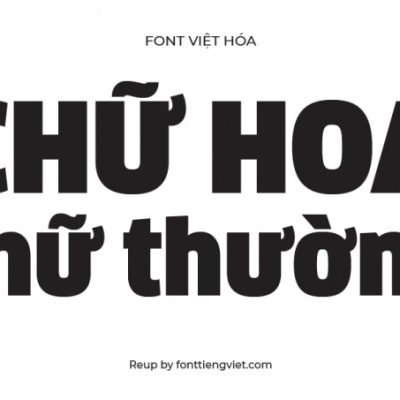 Font việt hóa FS ClanPro-NarrowUltra