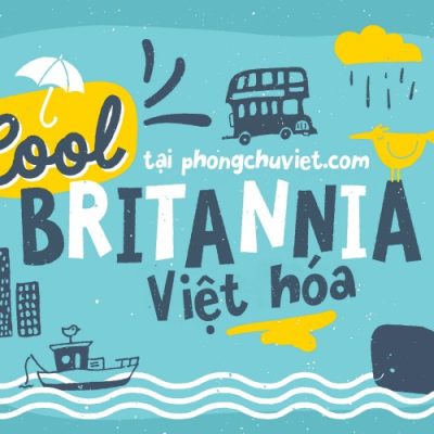 Font việt hoá FS Cool Britannia (2 font)
