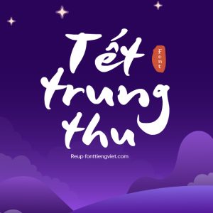 Font Việt hóa LNTH DeBorstel Brush – Font trung thu