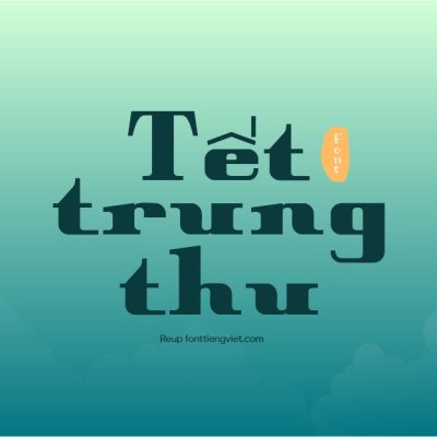 Font Việt hóa LNTH Peter Obscure – Font trung thu