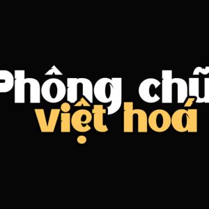Font việt hoá MJ Agrade Slabers