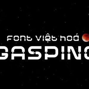 Font việt hoá MJ Gasping