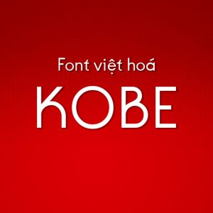font việt hoá MJ Kobe ( Regular )