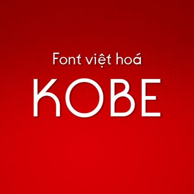 font việt hoá MJ Kobe ( Regular )